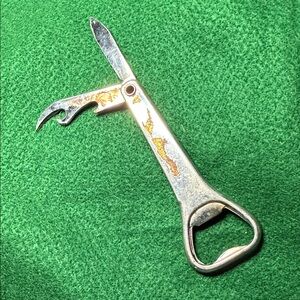 Silver Multi-Tool with Bottle Opener